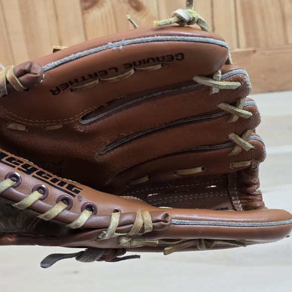 Regent All Star Youth Leather Cowhide Dual Hinge Baseball Glove Mitt No. 213.284 - Picture 13 of 13